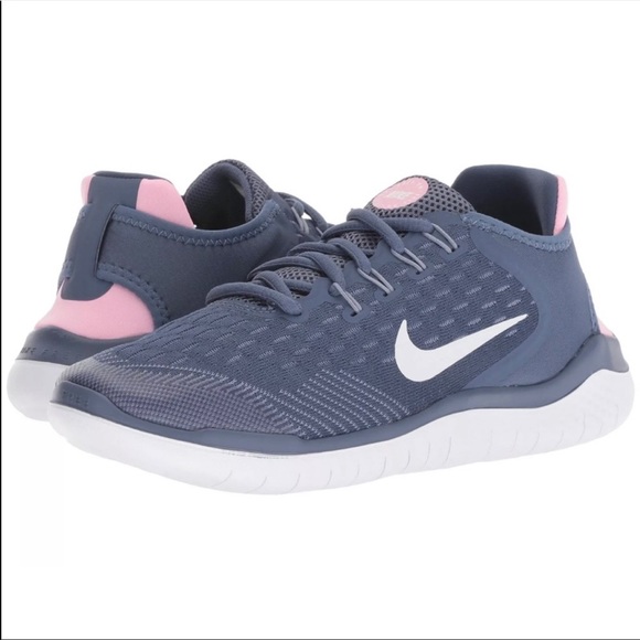 Nike Shoes - Nike | Free RN 2018 Diffused Blue White Ashen Pink